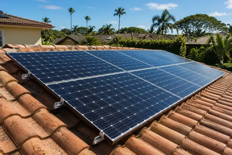 Installation de panneaux solaires à Saint-Georges-de-Noisné